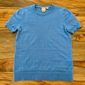 Superfine Merino Short Sleeve Sweater